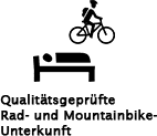 Qualitätsgeprüfte Rad- und Mountainbike-Unterkunft