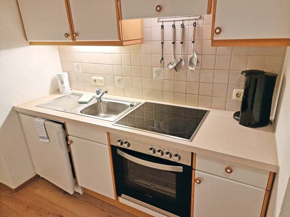 Küche der Ferienwohnung